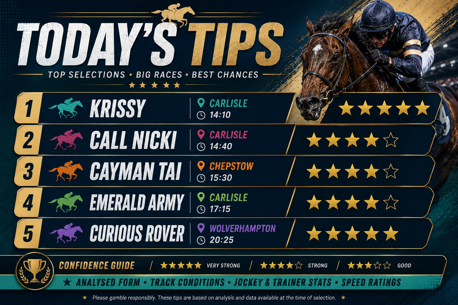 Todays Free Horse Racing Tips – 29th May
