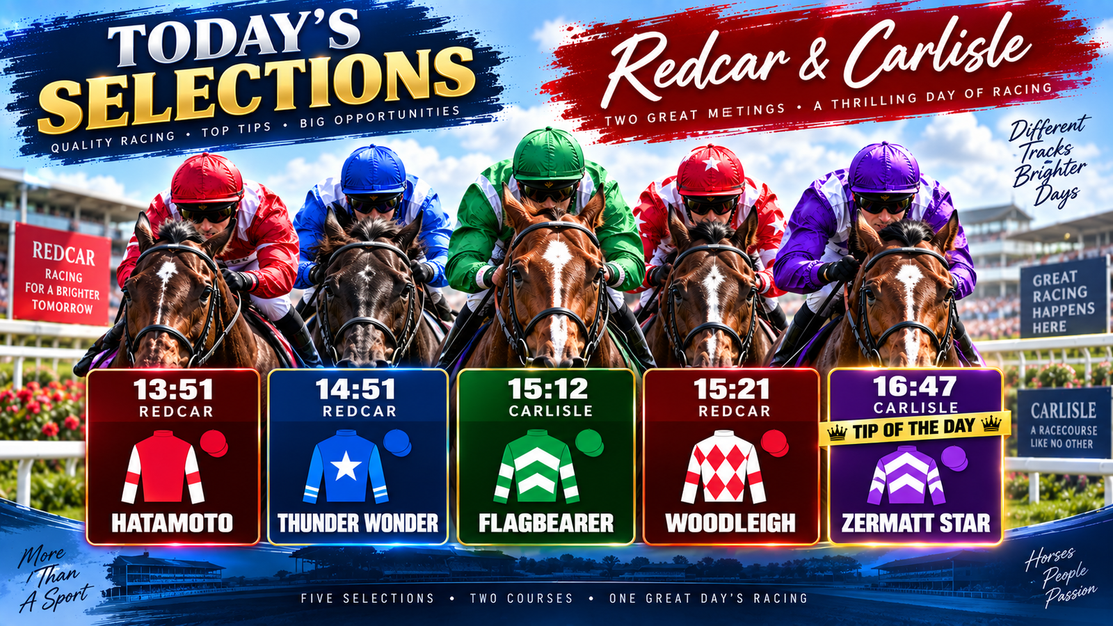 Todays Horse Racing Tips Wednesday 9th September